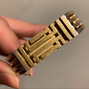 Gold Tory Burch Fit Bit Bracelet